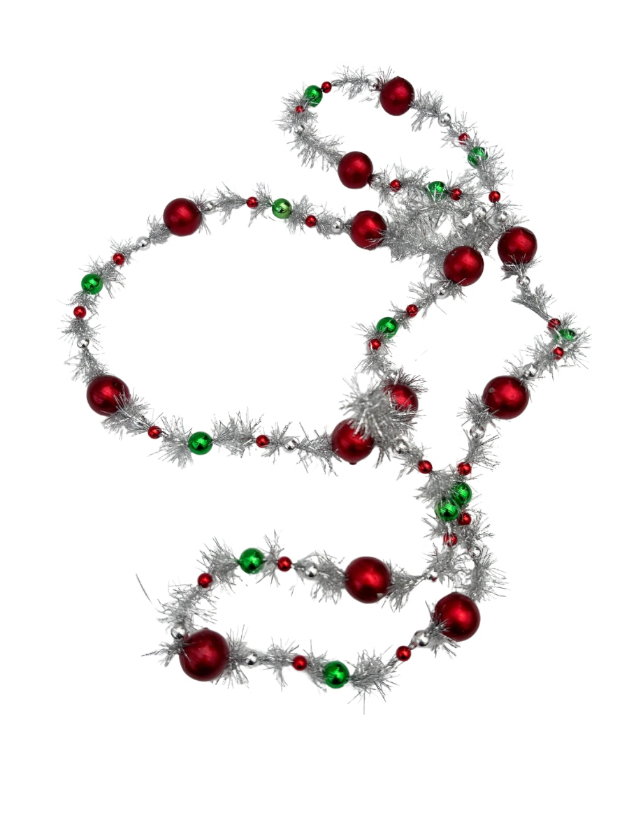 Ball/Tinsel Garland 71''